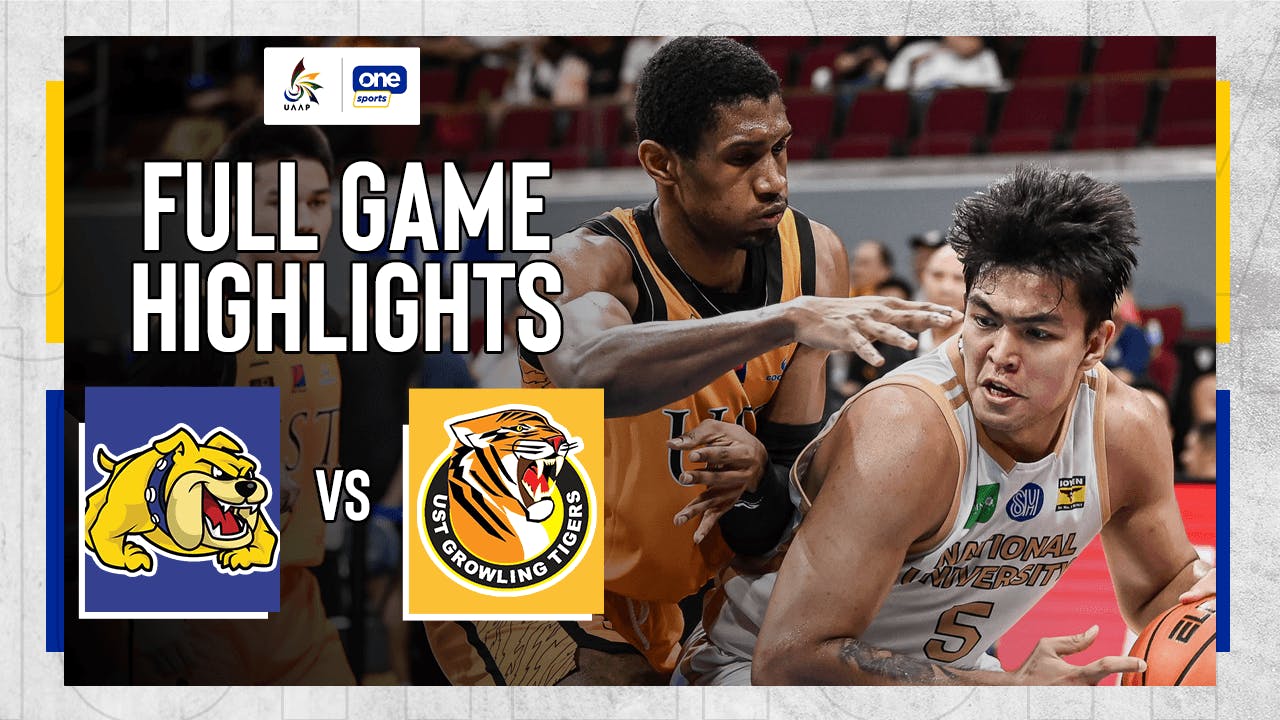 NU Bulldogs, Jake Figueroa make it two in a row with comeback dub vs UST | UAAP Highlights